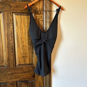 Sleek Black Women's Swim Chemise